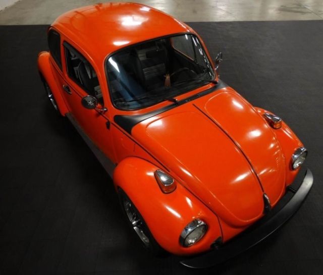 1974 Orange Volkswagen Beetle - Classic