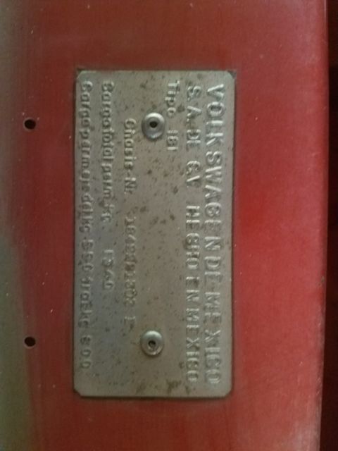 1974 Volkswagen Thing Convertible