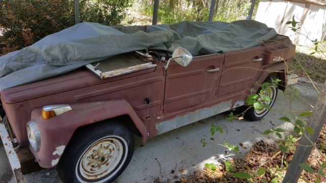 1974 Maroon Volkswagen Thing