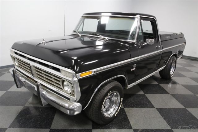 1974 Black Ford F-100