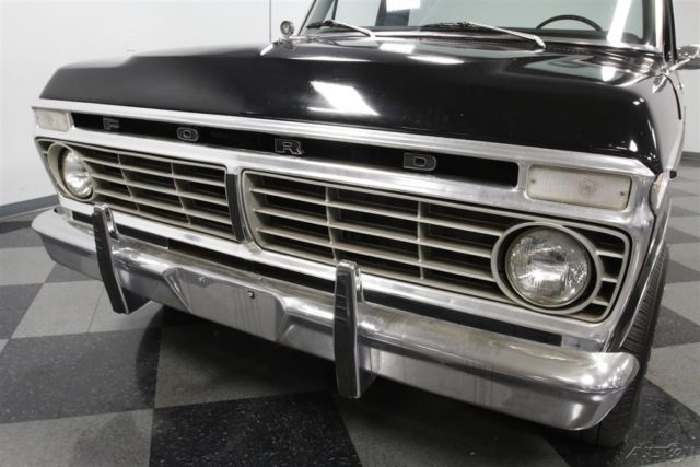 1974 Black Ford F-100
