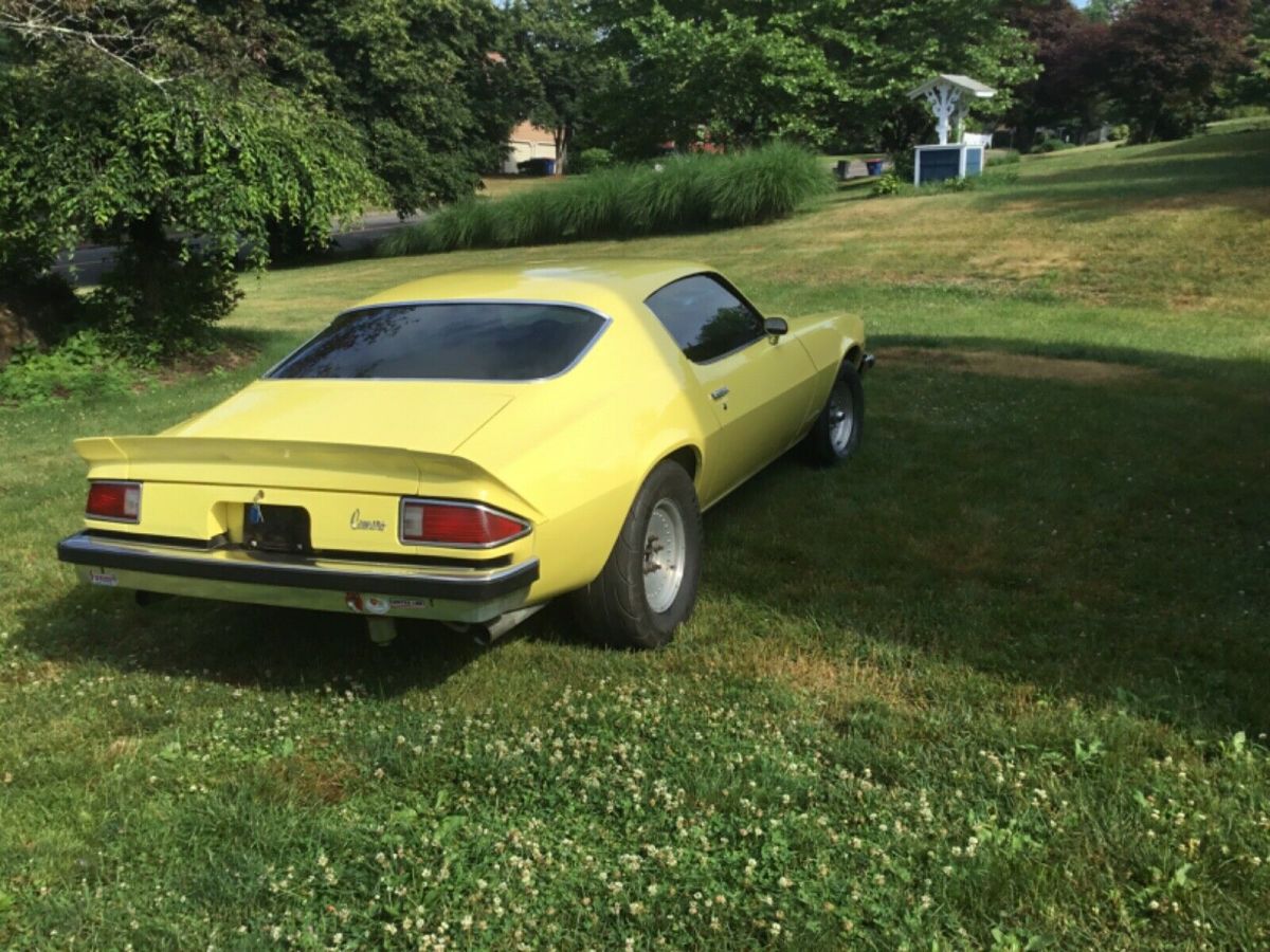 1974 Yellow Chevrolet Camaro Coupe