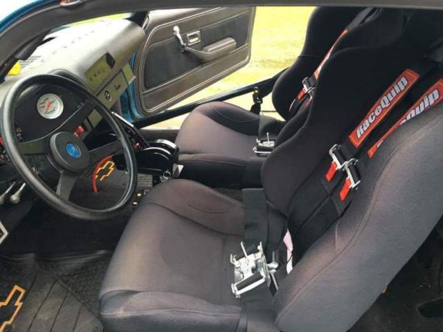 1974 Blue Chevrolet Camaro