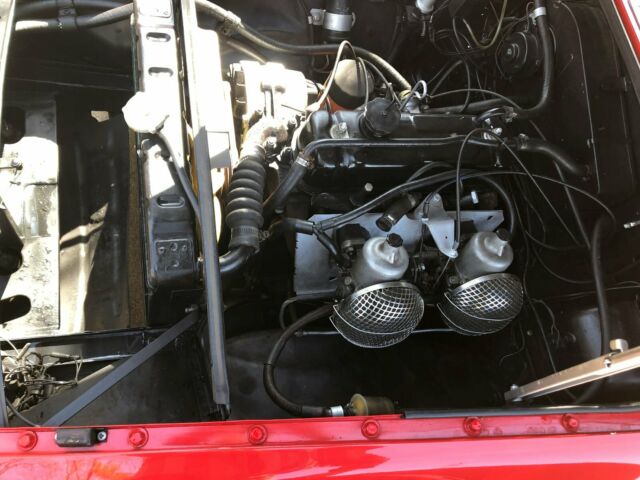 1974 Red MG MGB Convertible