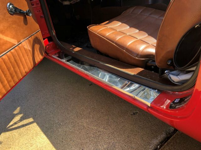 1974 Red MG MGB Convertible