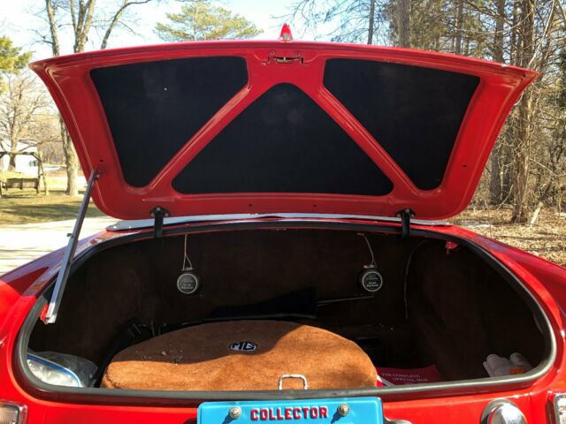 1974 Red MG MGB Convertible