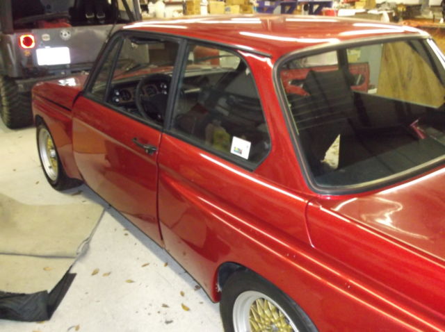 1974 red BMW 2002 2dr