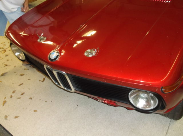 1974 red BMW 2002 2dr