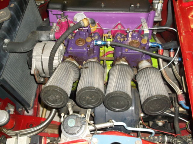 1974 red BMW 2002 2dr