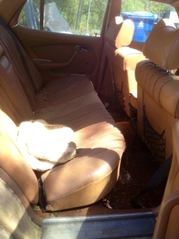 1975 YELLOW Mercedes-Benz S-Class Sedan