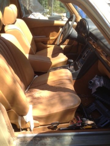 1975 YELLOW Mercedes-Benz S-Class Sedan