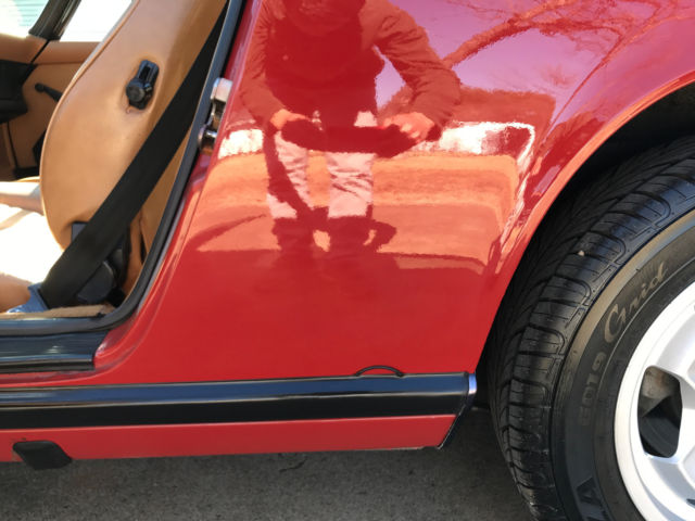 1975 Red Porsche 911 Coupe