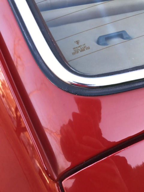 1975 Red Porsche 911 Coupe