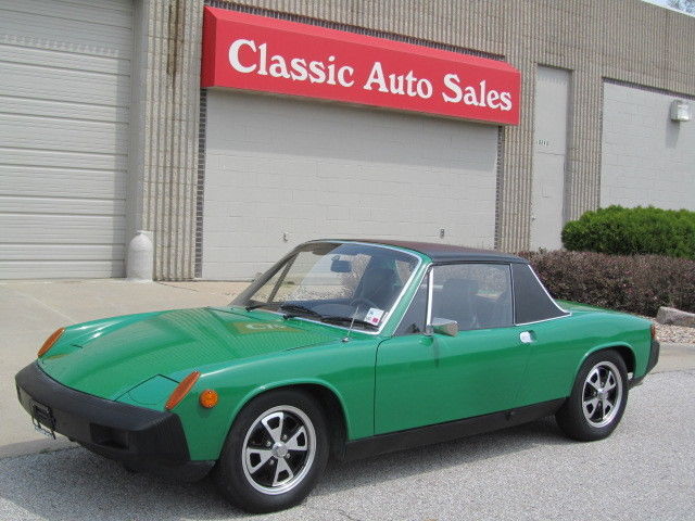 1975 Green Porsche 914 Roadster