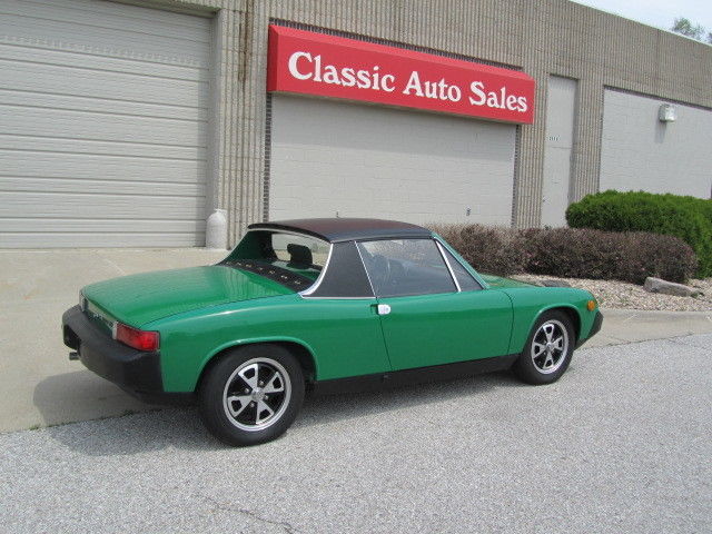 1975 Green Porsche 914 Roadster