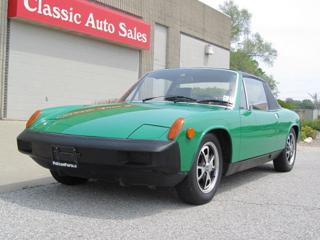 1975 Green Porsche 914 Roadster