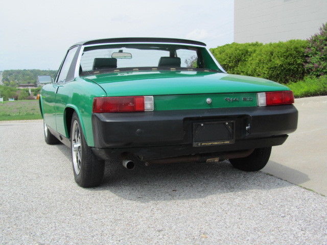 1975 Green Porsche 914 Roadster