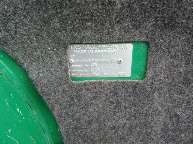 1975 Green Porsche 914 Roadster