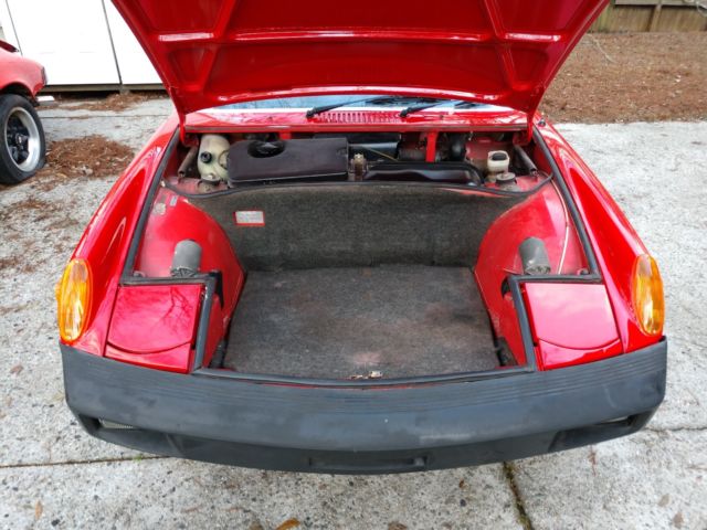 1975 Guards Red Porsche 914 Targa Coupe