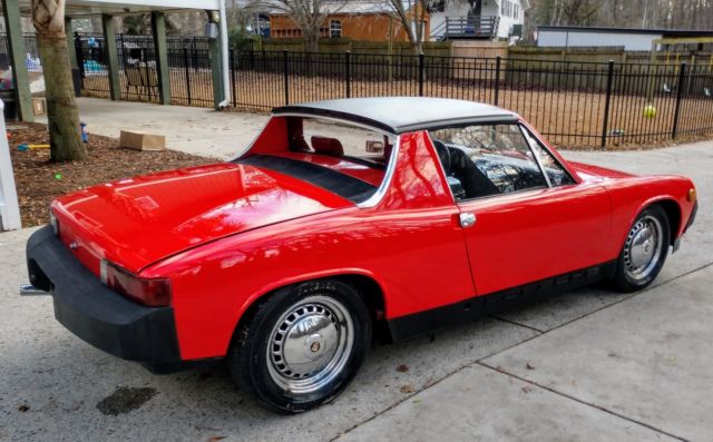 1975 Guards Red Porsche 914 Targa Coupe