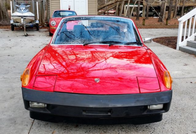 1975 Guards Red Porsche 914 Targa Coupe