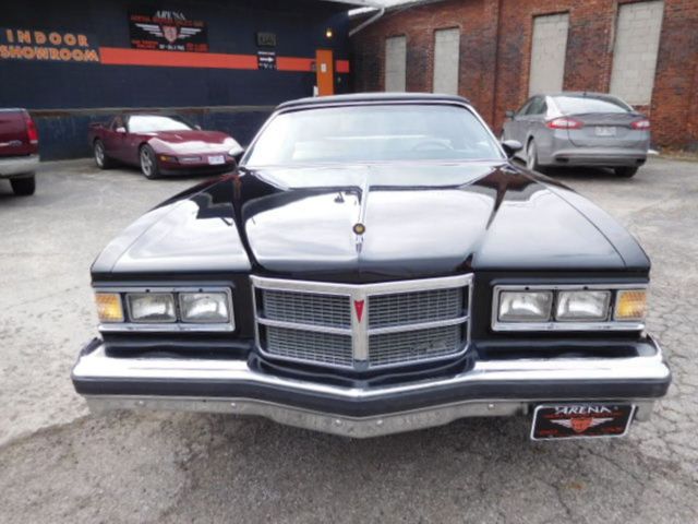 1975 Black Pontiac GRANVILLE Convertible