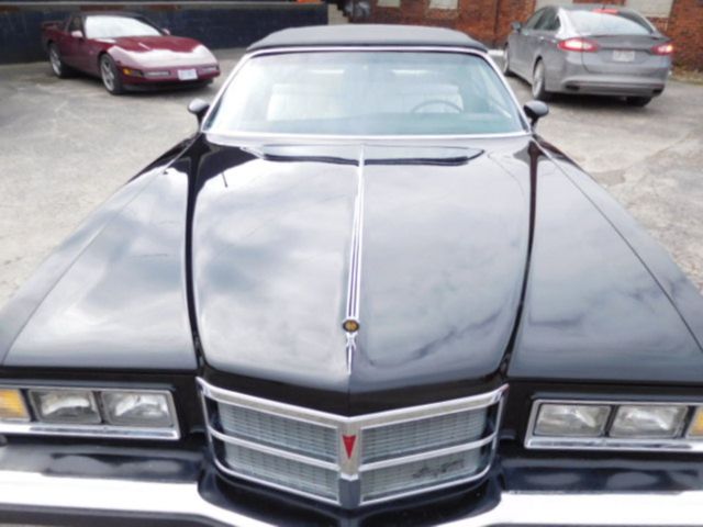 1975 Black Pontiac GRANVILLE Convertible