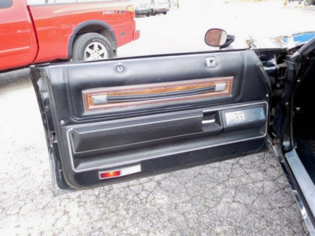 1975 Black Pontiac GRANVILLE Convertible