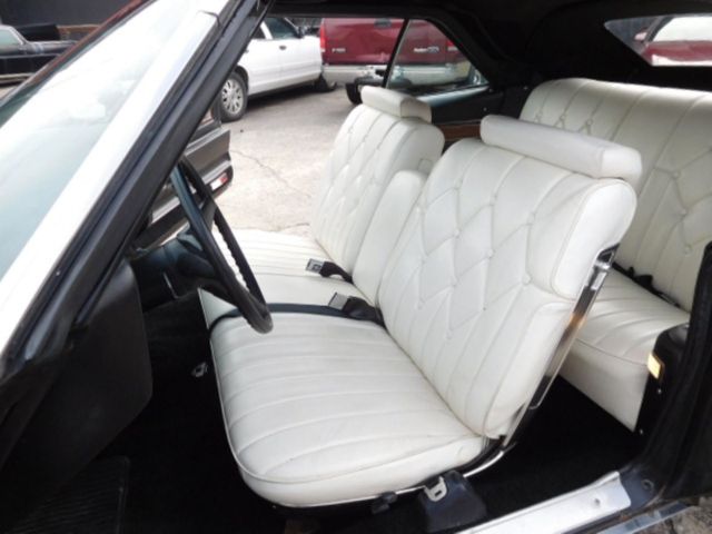 1975 Black Pontiac GRANVILLE Convertible