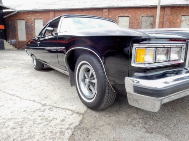 1975 Black Pontiac GRANVILLE Convertible