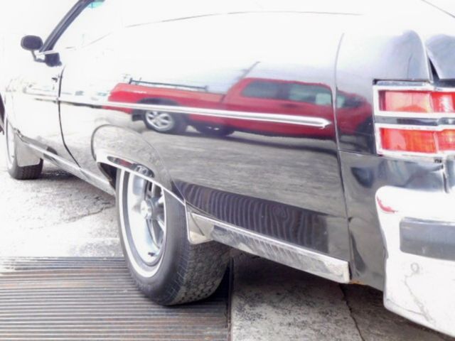 1975 Black Pontiac GRANVILLE Convertible