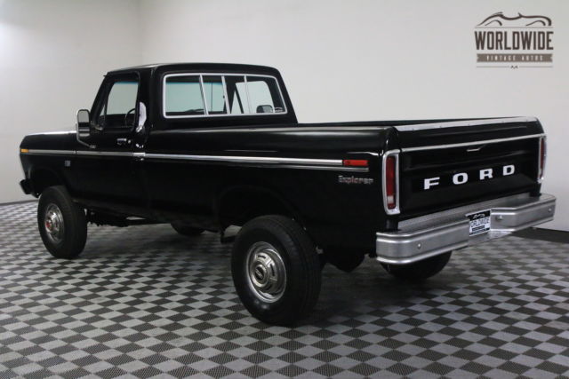 1975 Black Ford F250