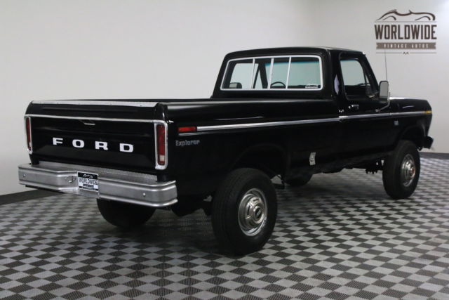 1975 Black Ford F250