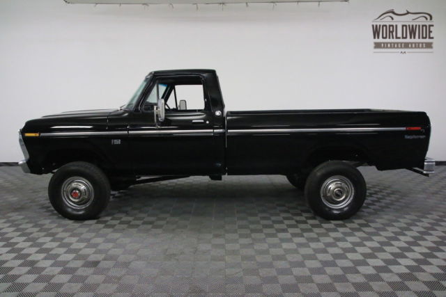 1975 Black Ford F250