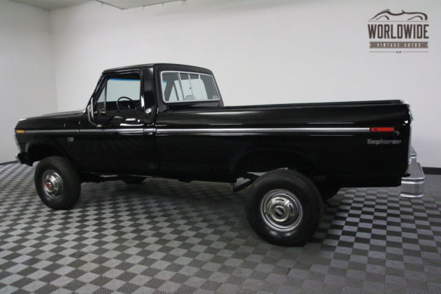 1975 Black Ford F250
