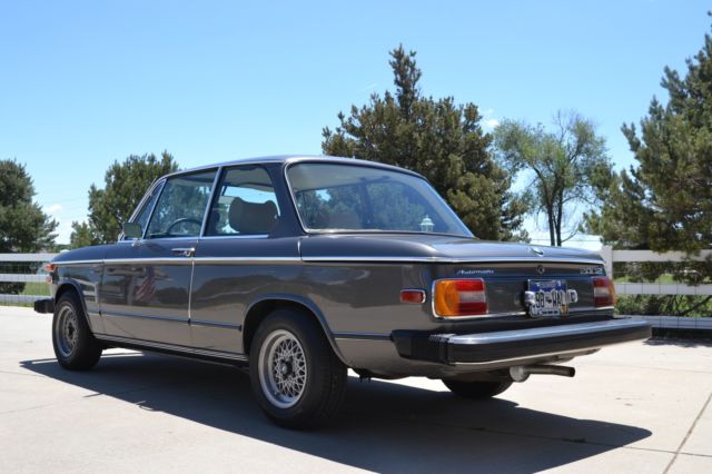1975 Anthrazitgrau - Charcoal Metallic BMW 2002 Sedan