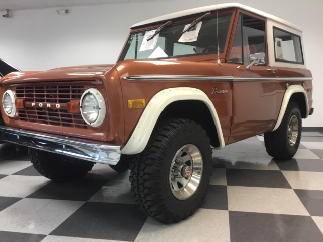 1975 Copper Ford Bronco SUV