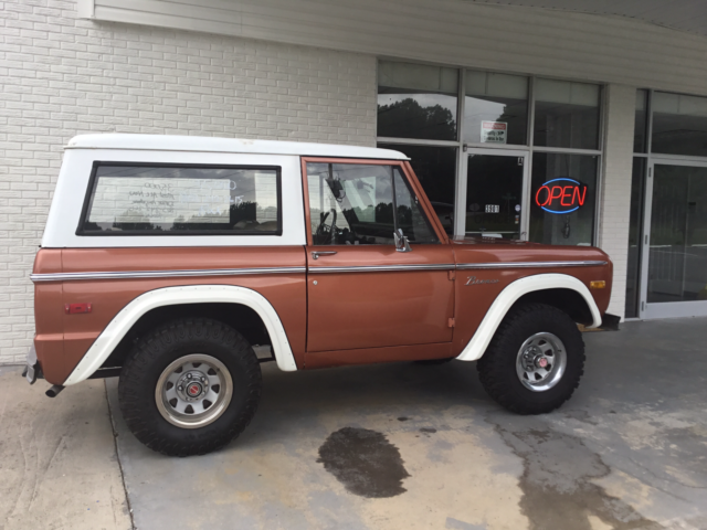 1975 Copper Ford Bronco SUV