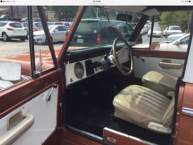 1975 Copper Ford Bronco SUV