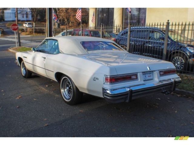1975 White Buick LeSabre Convertible
