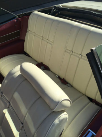 1975 White Buick LeSabre Convertible