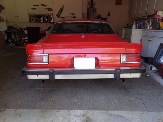 1975 Red Chevrolet Camaro Coupe