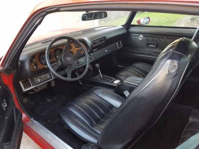 1975 Red Chevrolet Camaro Coupe