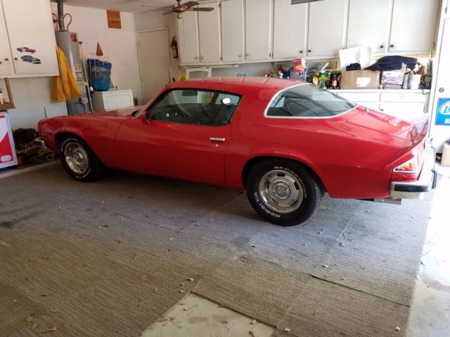1975 Red Chevrolet Camaro Coupe