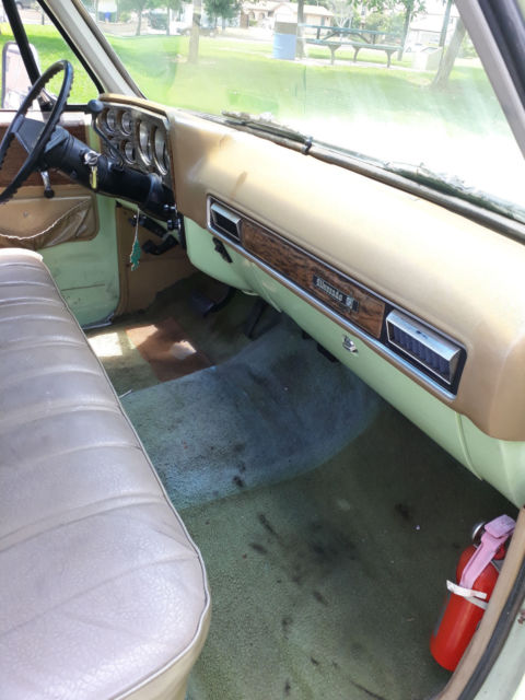 1975 Green Chevrolet Other Pickups Crew Cab Pickup