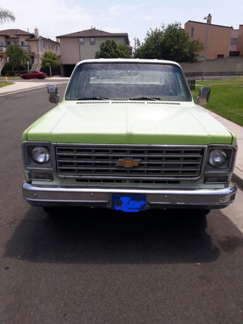 1975 Green Chevrolet Other Pickups Crew Cab Pickup