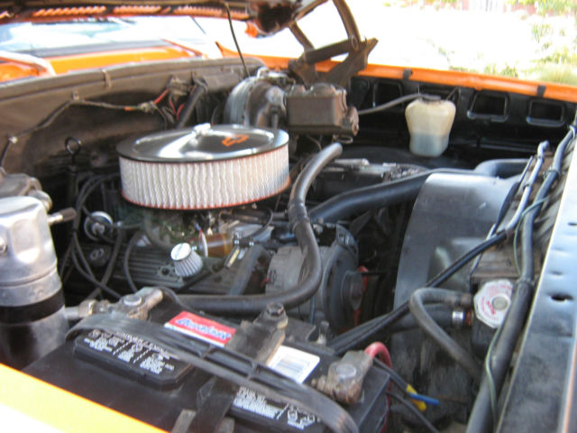 1975 Orange Chevrolet Blazer SUV