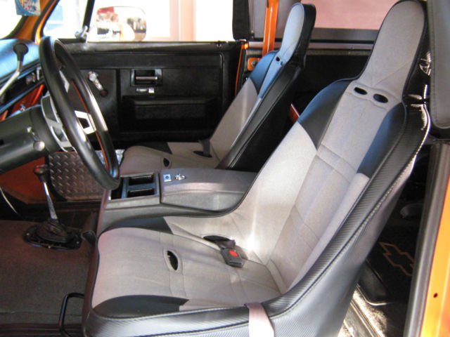 1975 Orange Chevrolet Blazer SUV