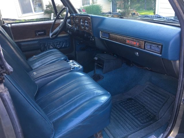 1975 Gray Chevrolet Blazer Convertible