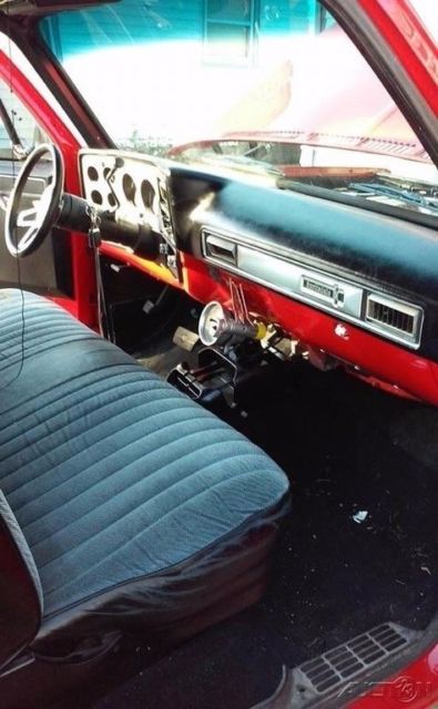 1975 Red Chevrolet Other Pickups Pickup Truck